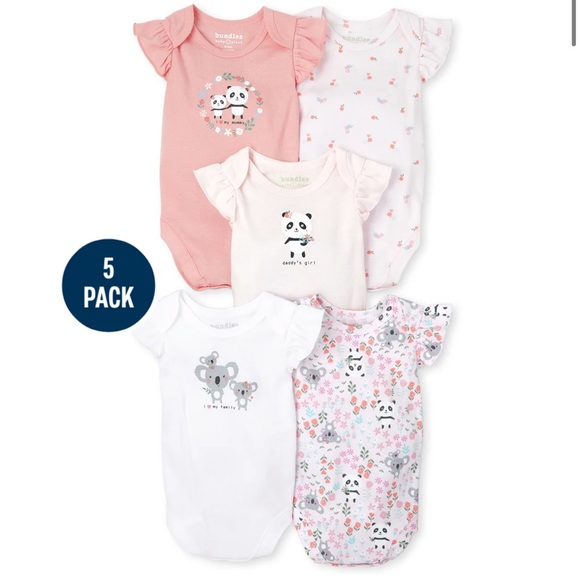 The Children's Place Other - The children’s place baby girls bodysuit pack!